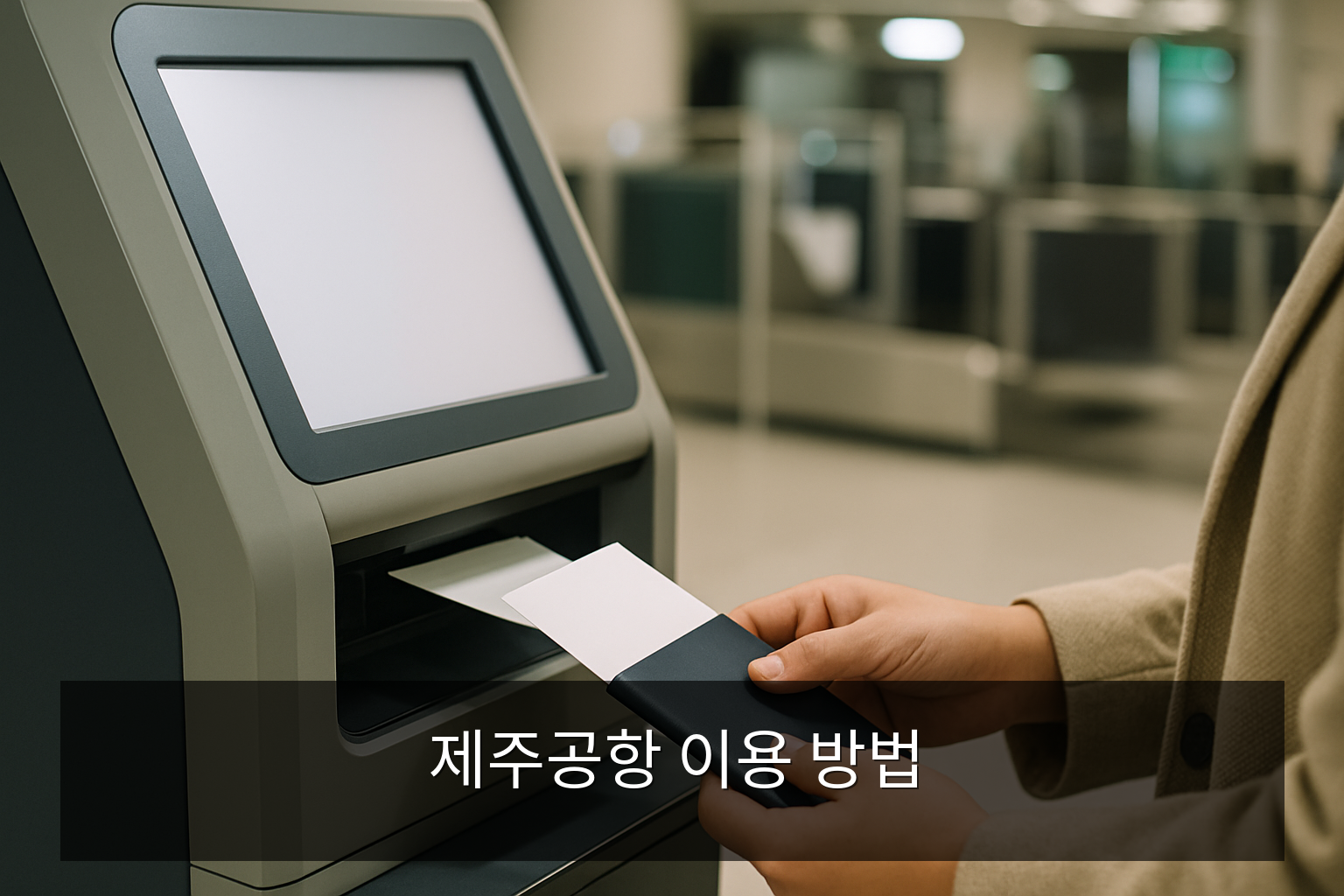 제주공항 - 제주공항 이용 방법
