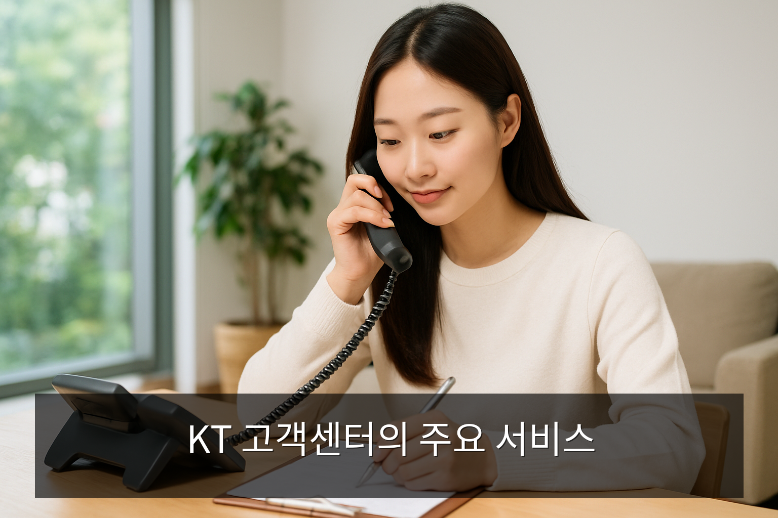KT고객센터 - KT 고객센터의 주요 서비스