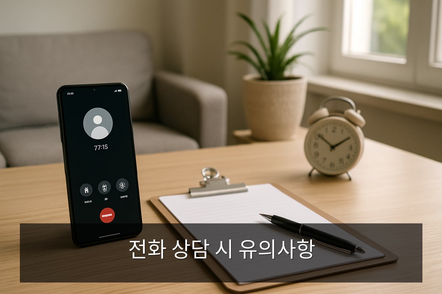 KT고객센터 - 전화 상담 시 유의사항