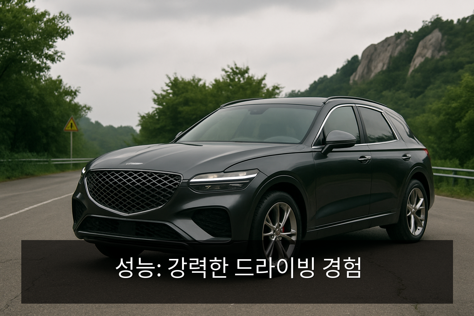 GV70 - 성능: 강력한 드라이빙 경험
