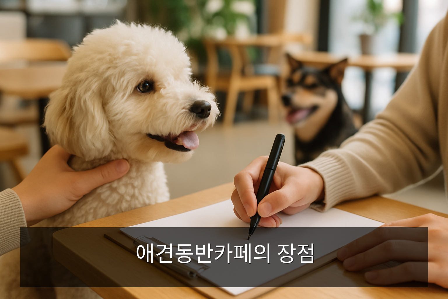 애견동반카페 - 애견동반카페의 장점