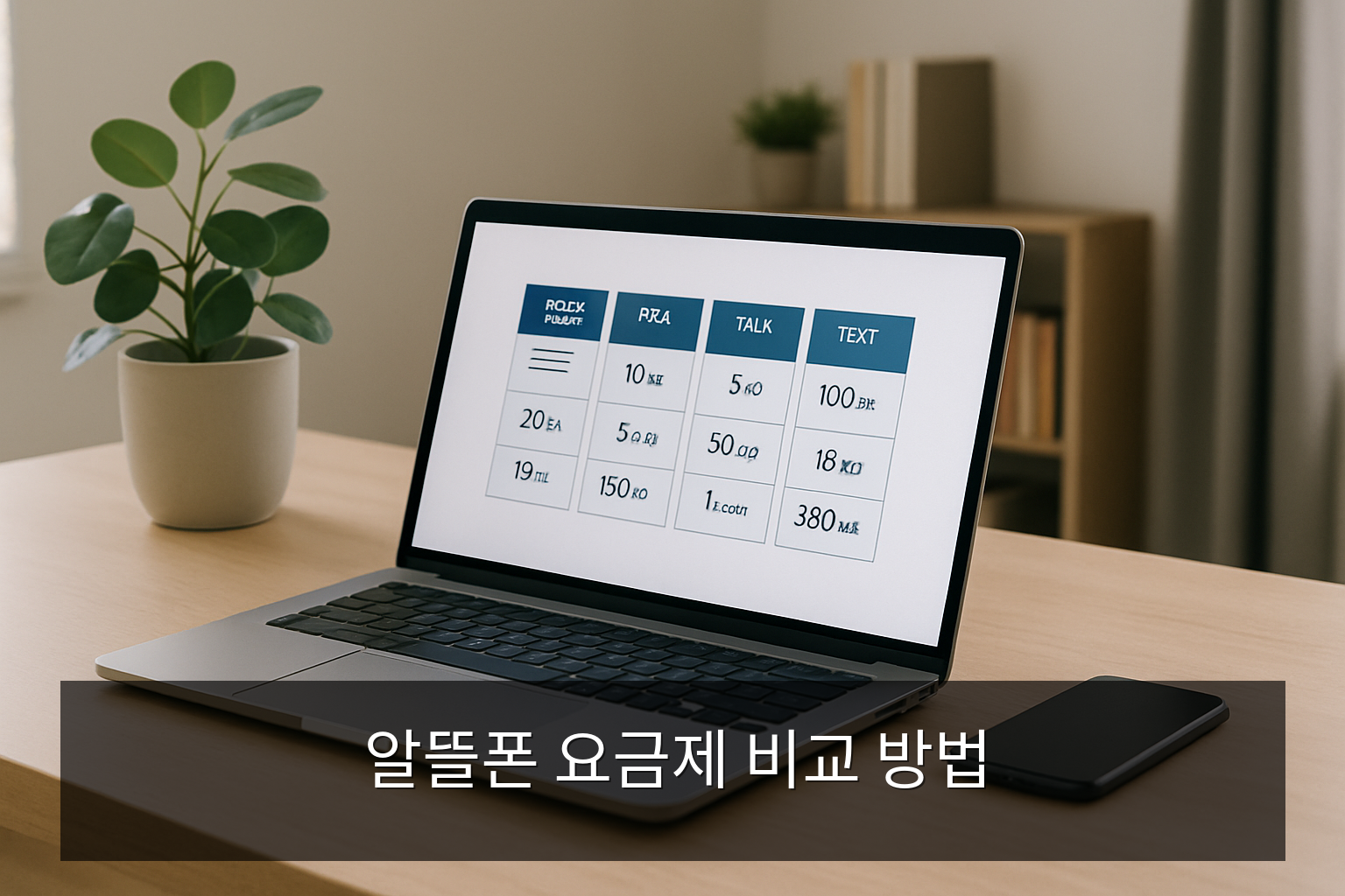 알뜰폰요금제비교 - 알뜰폰 요금제 비교 방법