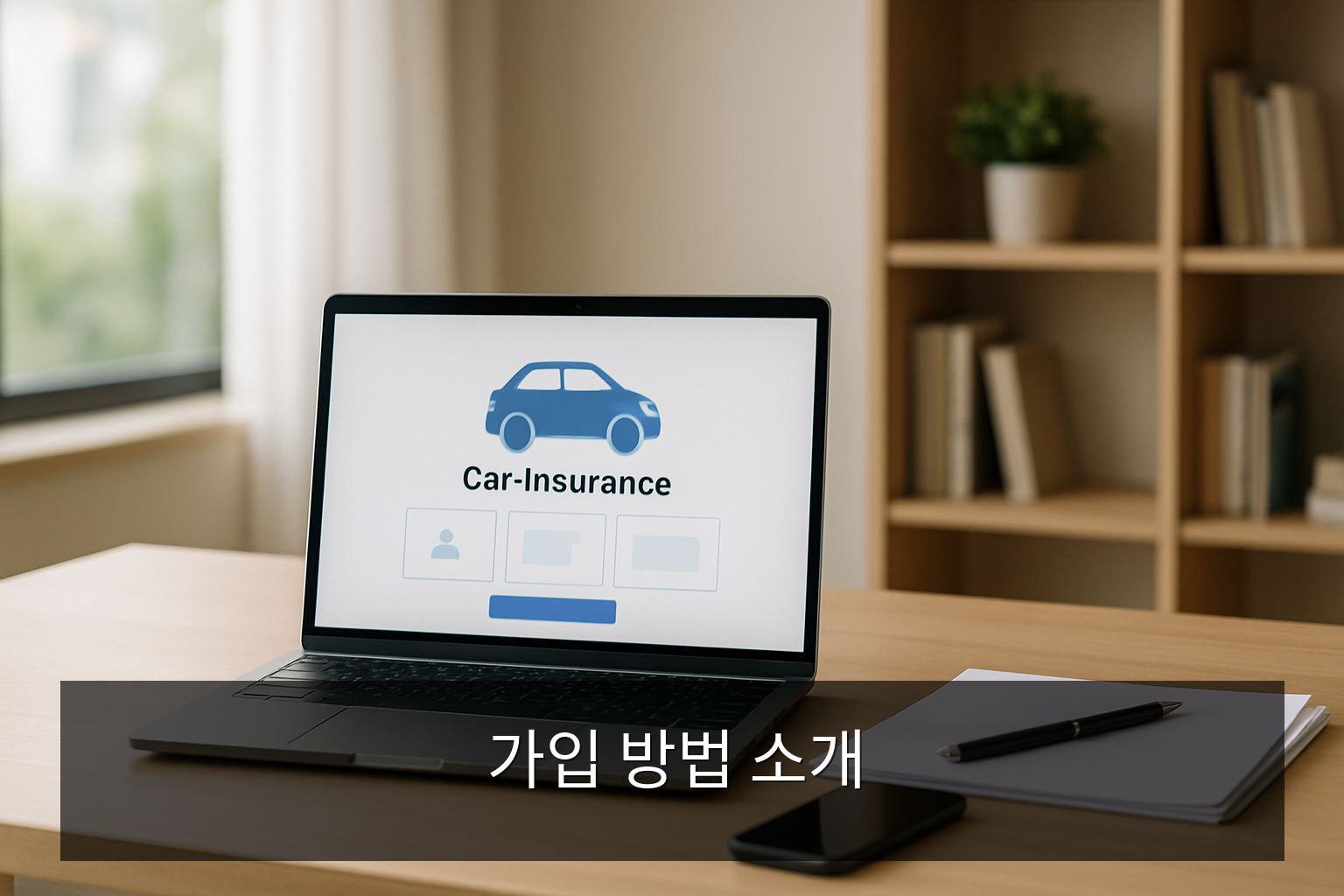 일일자동차보험 - 가입 방법 소개