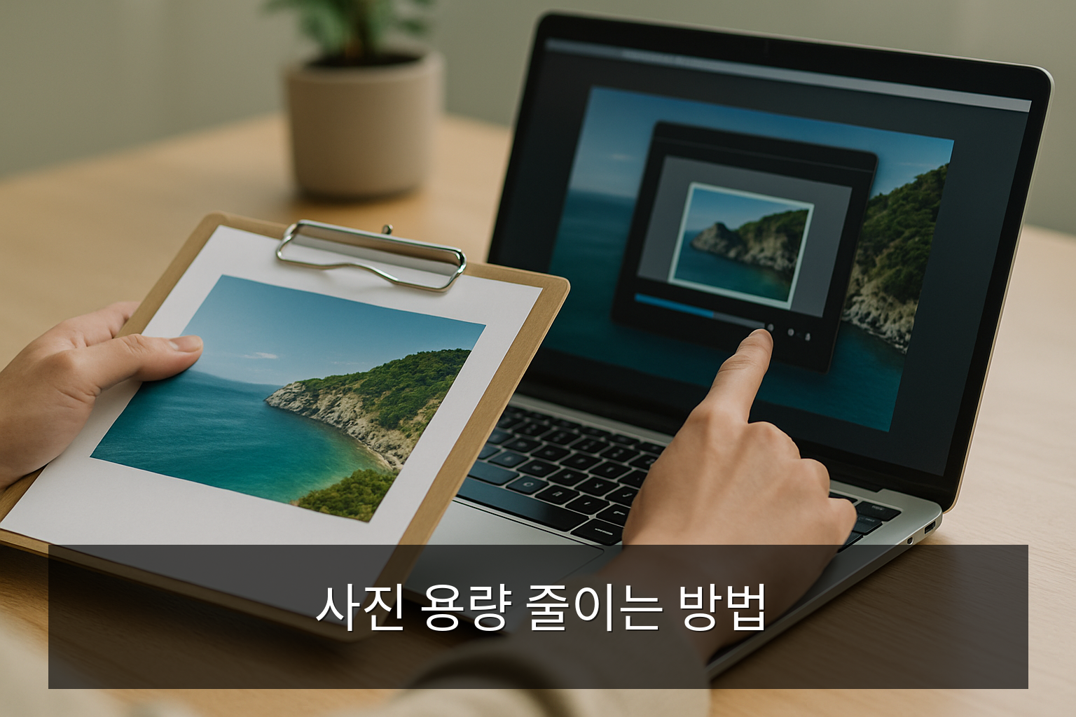사진 용량 줄이는 방법 - 사진 용량 줄이는 방법