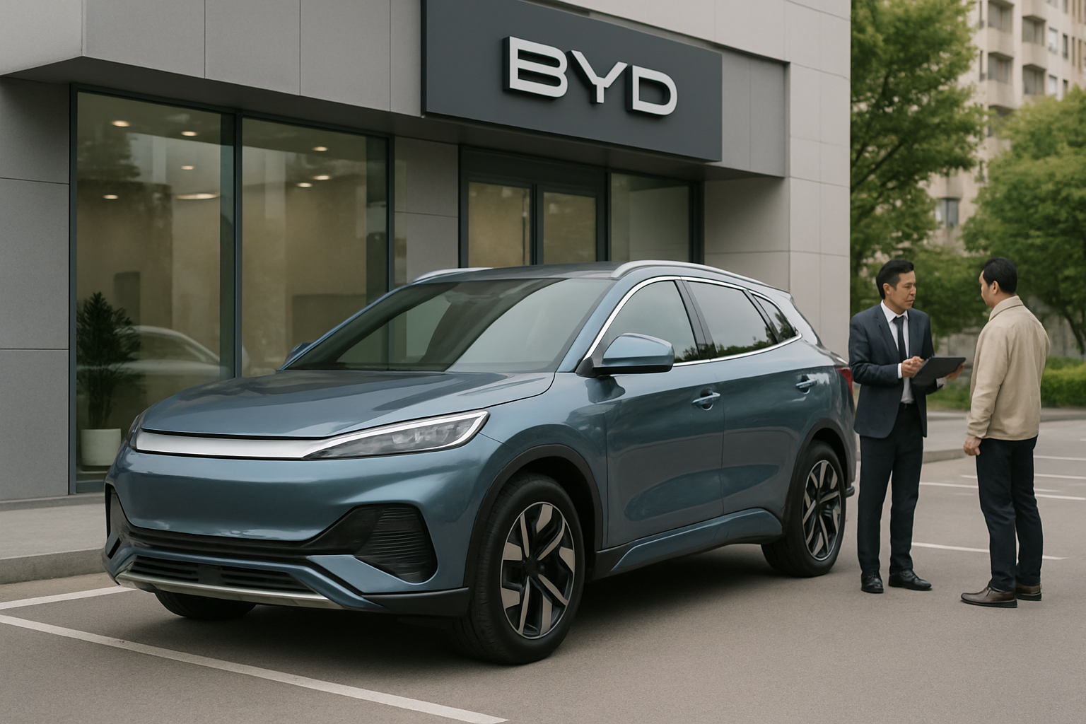 BYD - 시승 및 상담 서비스