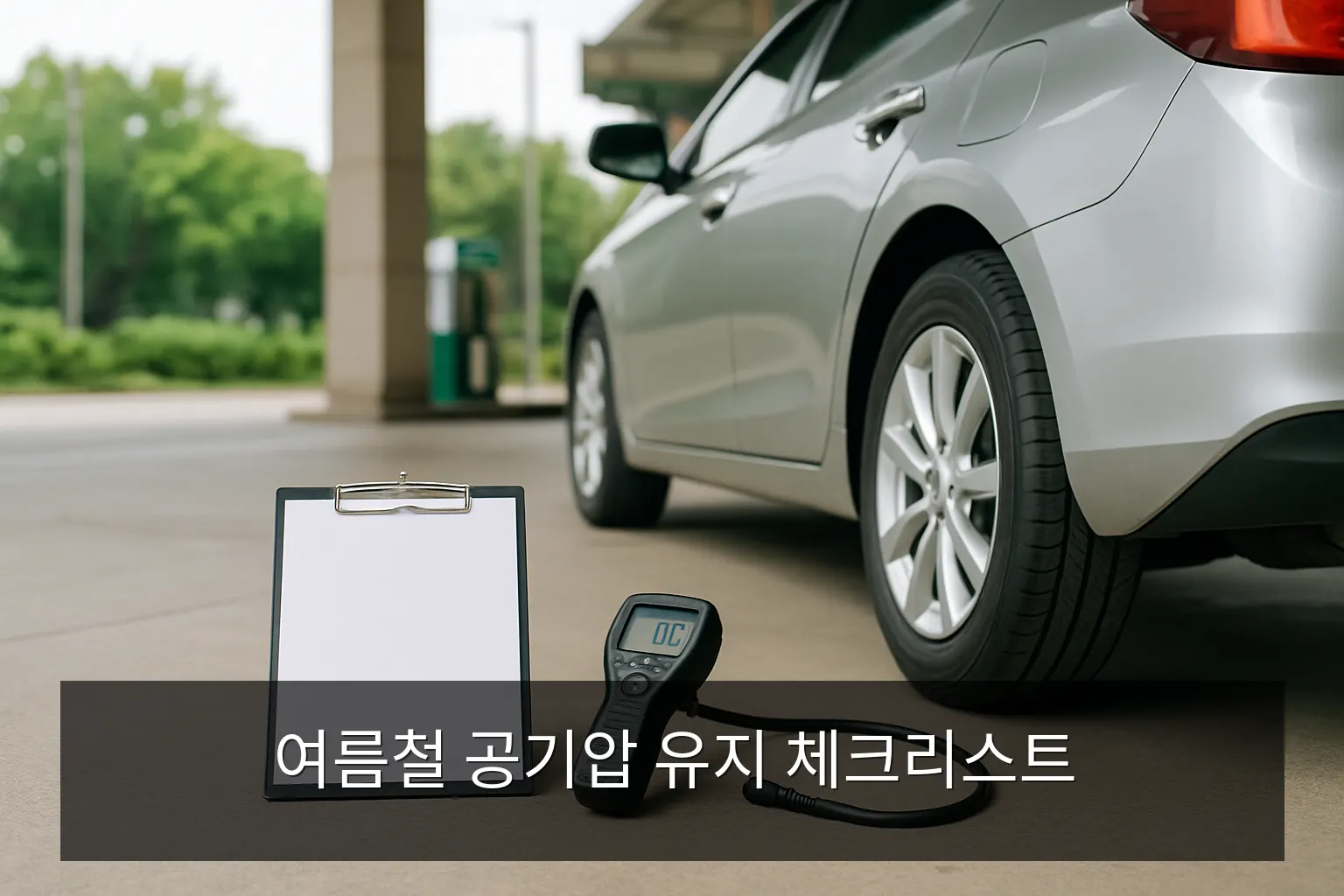夏場の自動車タイヤ空気圧管理 - 夏場の空気圧維持チェックリスト