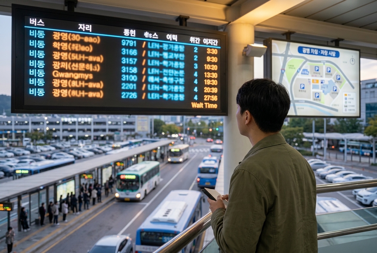 Gwangmyeong Station - Parking and Public Transport Transfer Guide