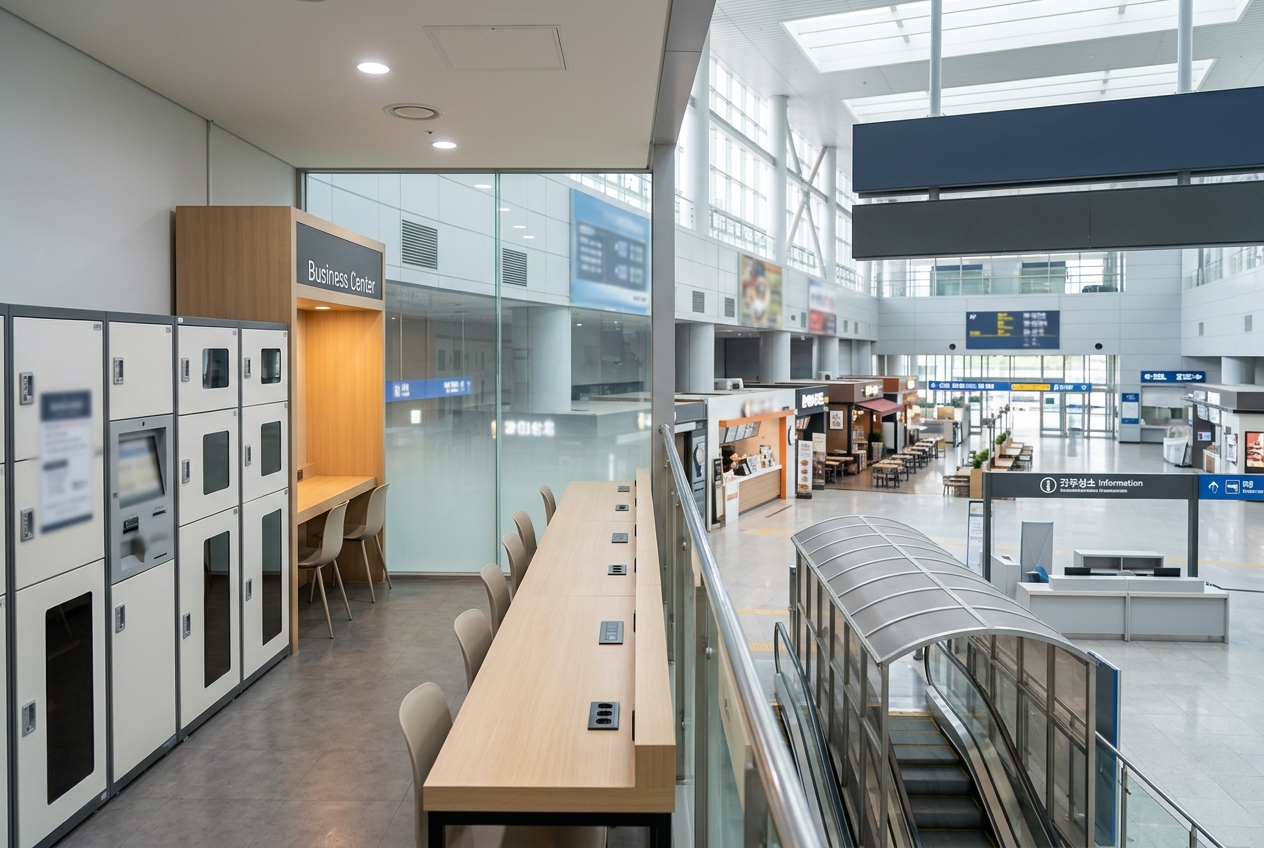 Gwangmyeong Station - Utilizing Station Amenities