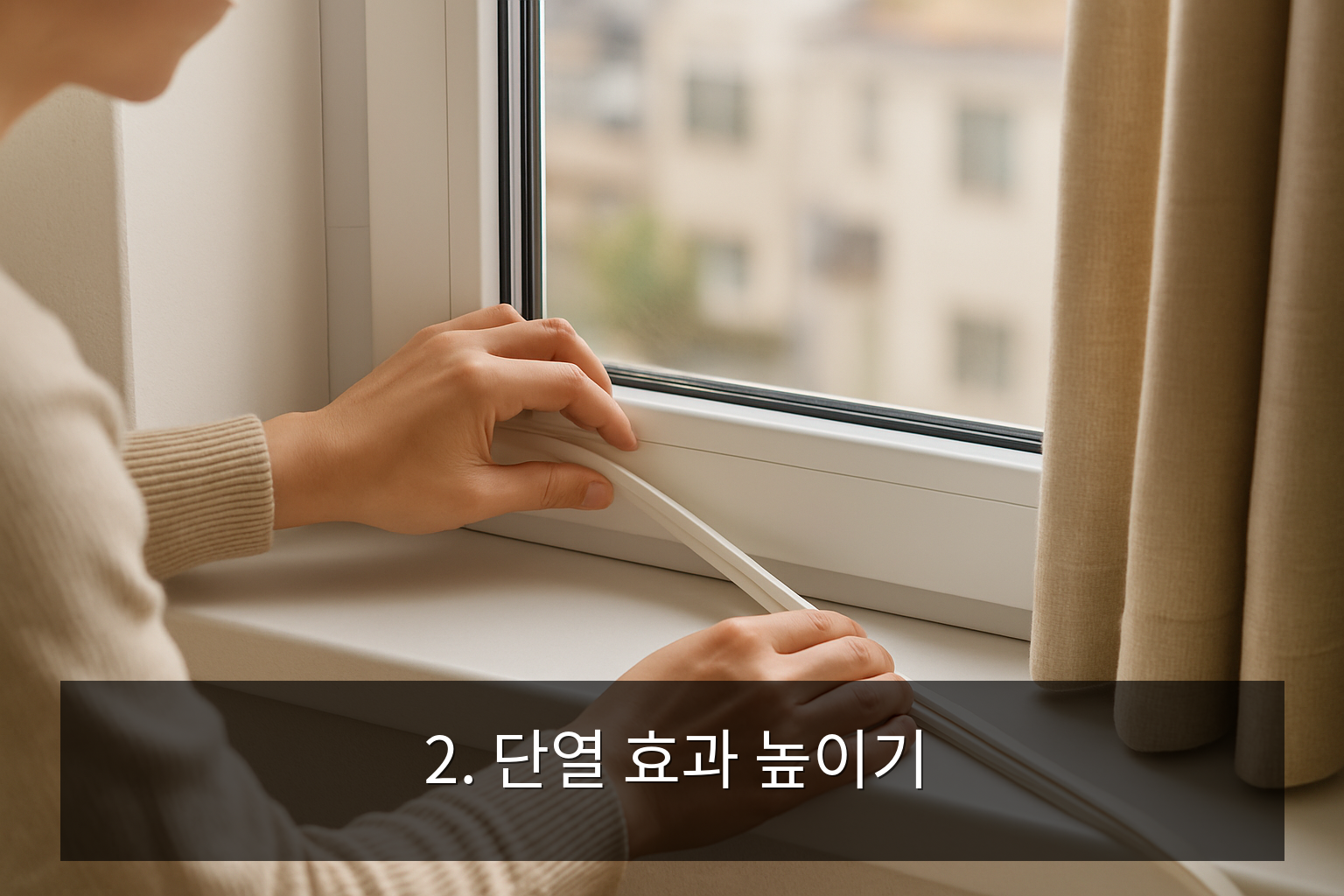보일러 난방비 절약 방법 - 2. 단열 효과 높이기