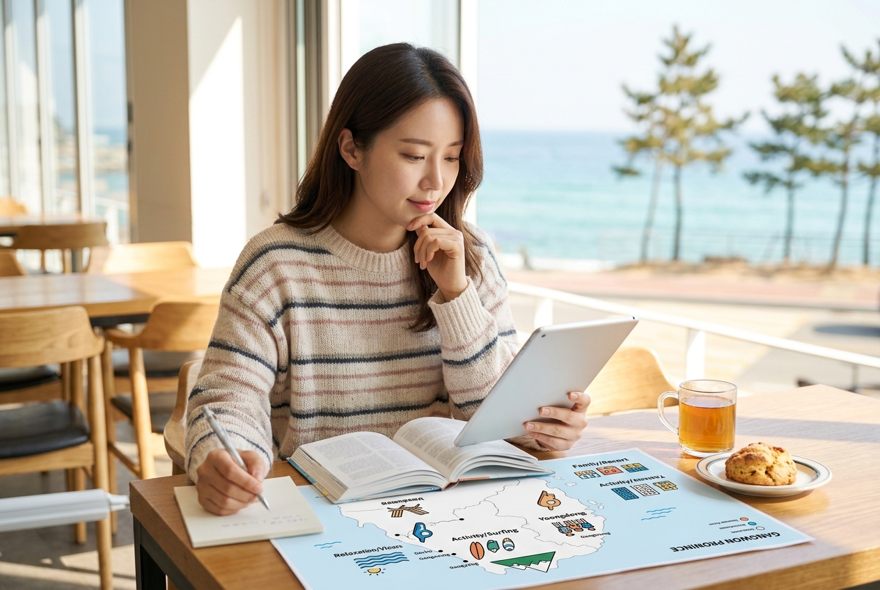강원도여행 - 강원도의 지역별 특징과 나의 여행 스타일 매칭