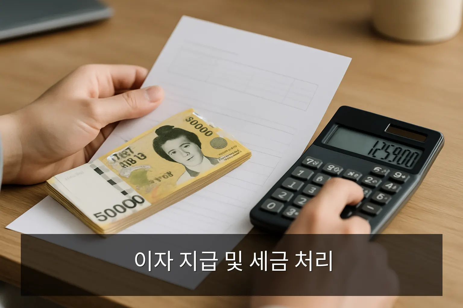 적금 만기 준비 체크리스트 - 이자 지급 및 세금 처리