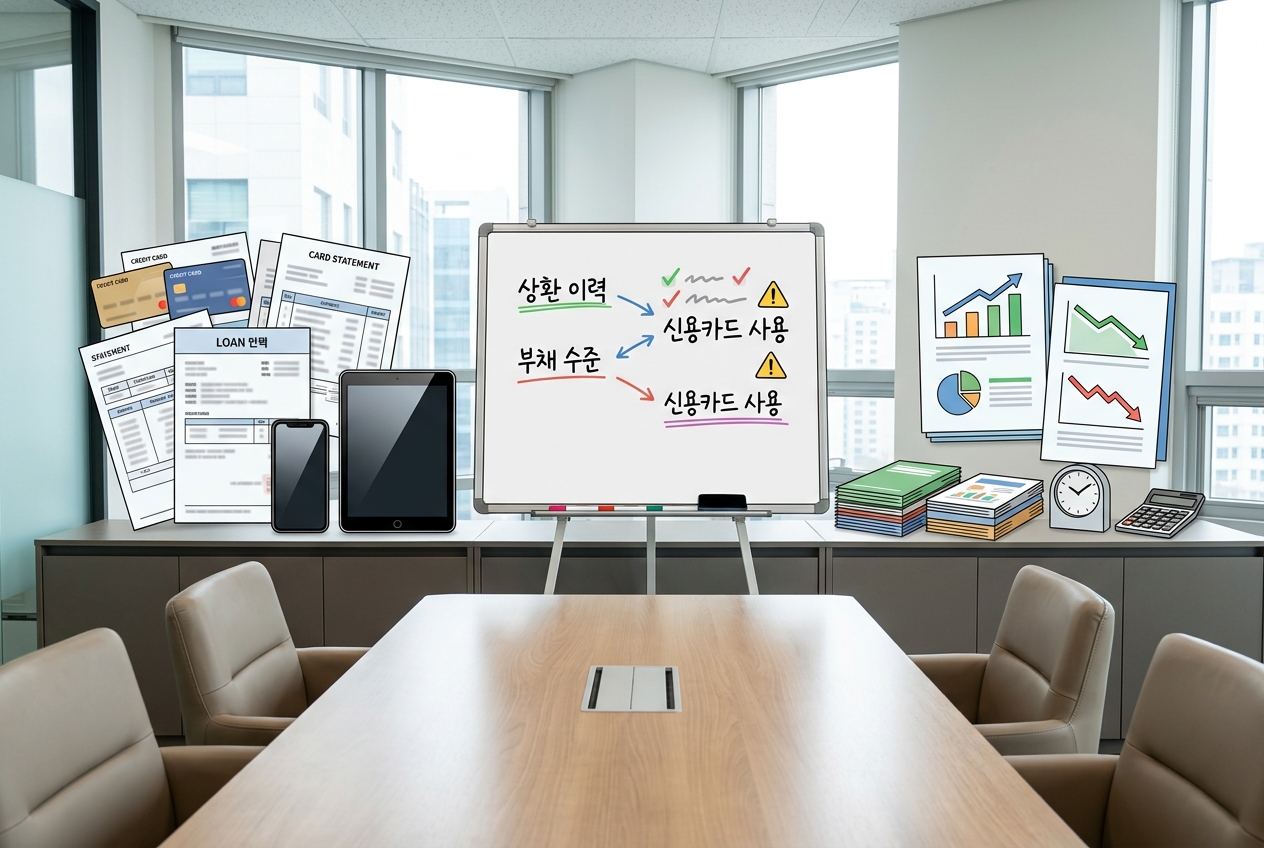 신용점수조회 - 신용점수를 결정짓는 핵심 지표들