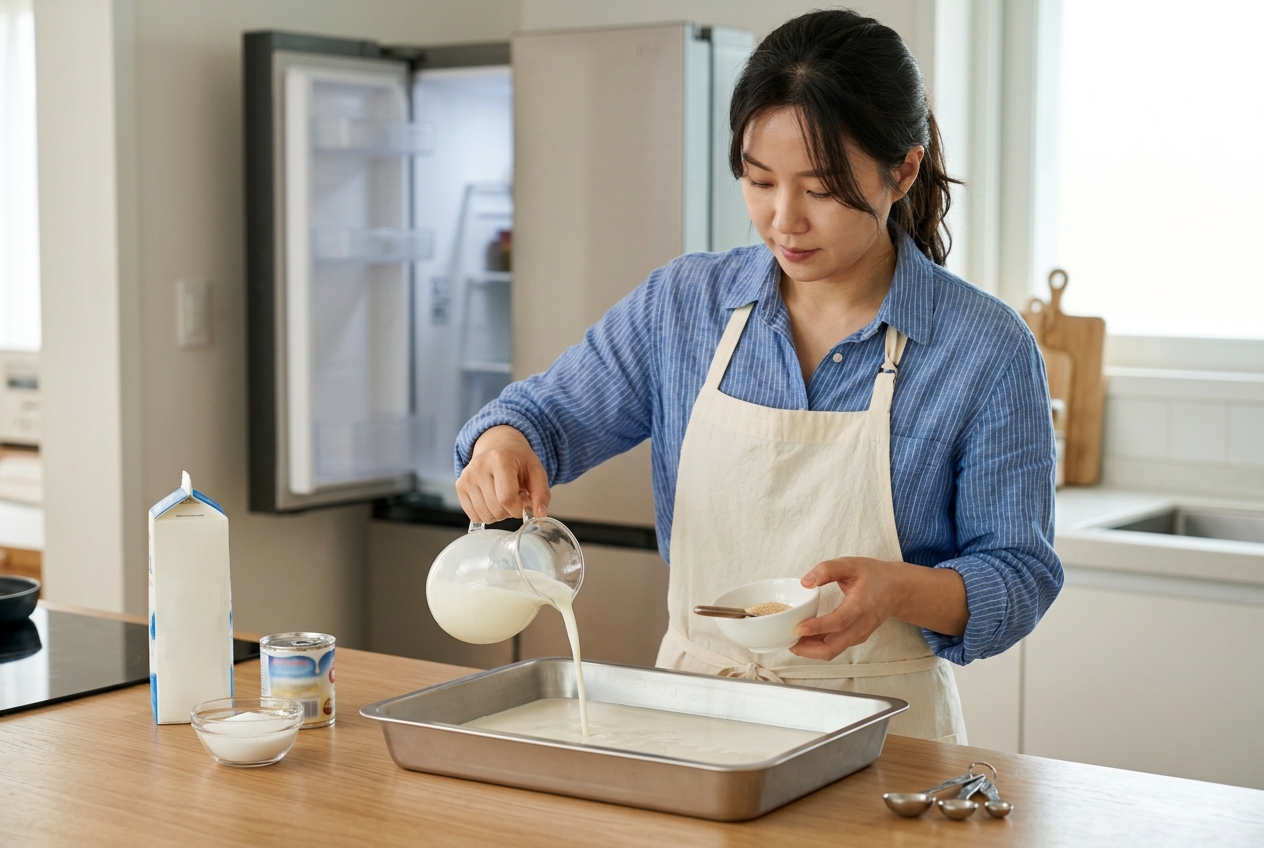 빙수 - 빙수, 왜 집에서 만들면 카페 맛이 안 날까요?