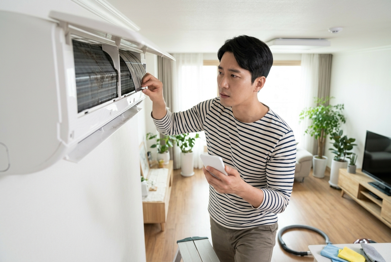 에어컨청소 - 에어컨 청소가 필수적인 3가지 상황