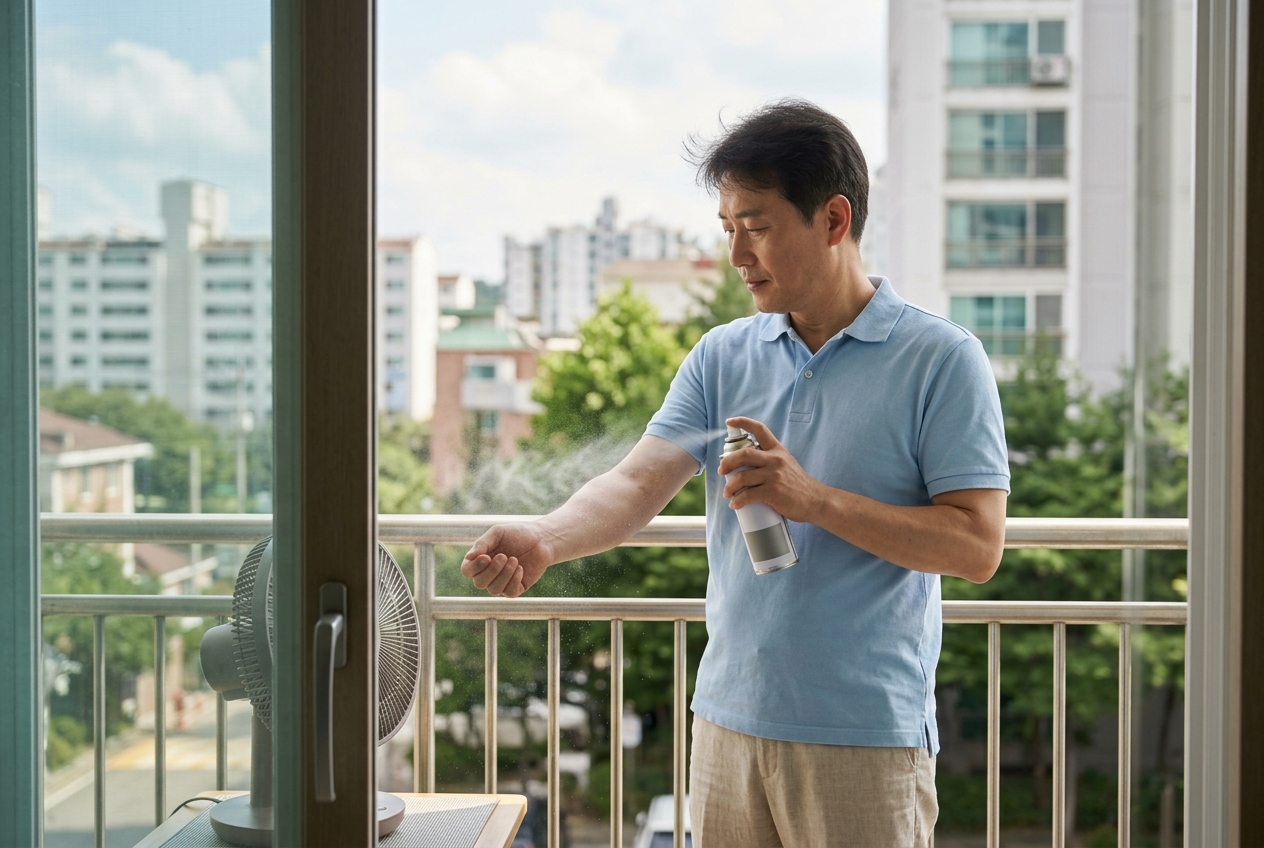쿨링스프레이 - 쿨링스프레이는 어떤 원리로 시원함을 느끼게 할까?