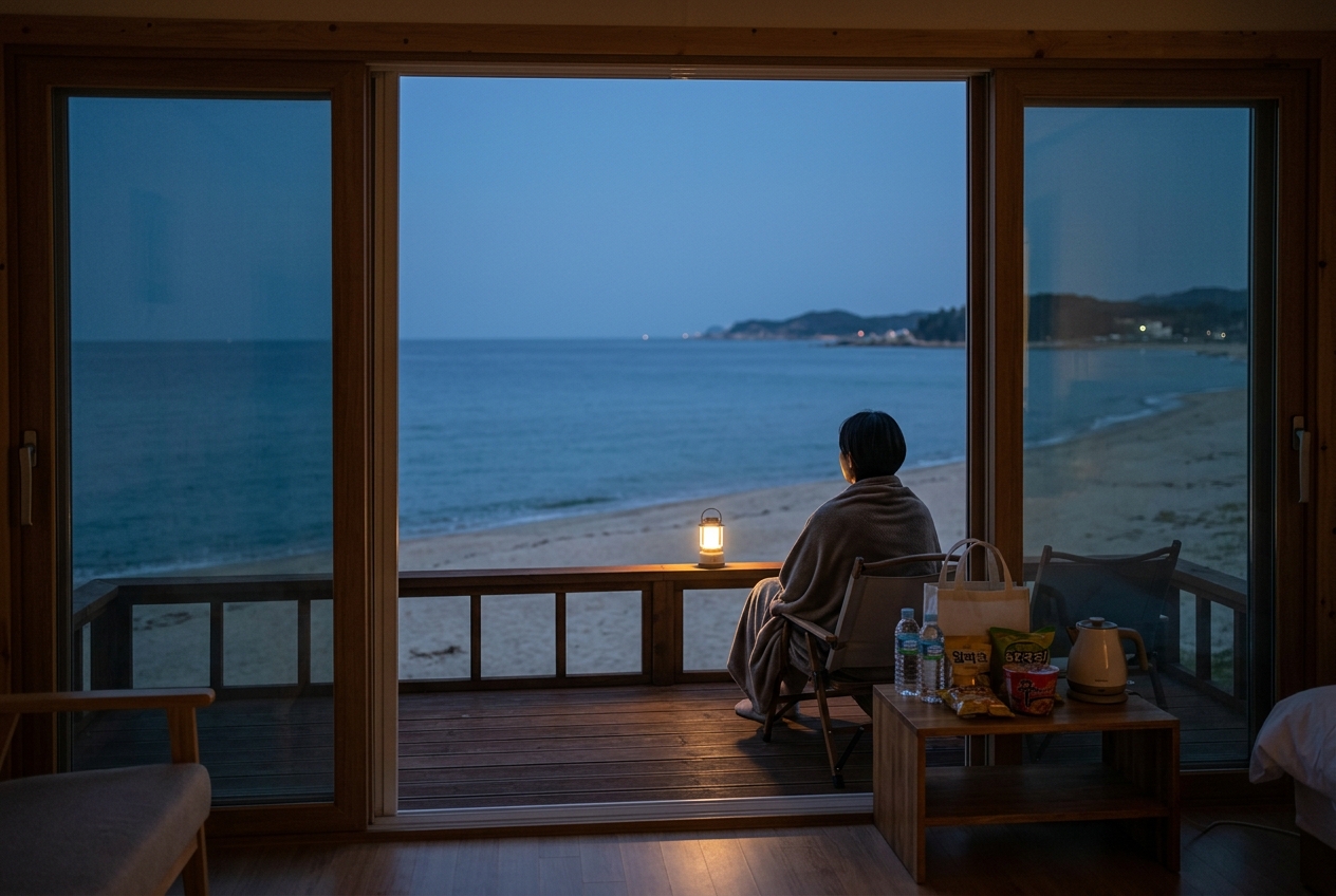 강원도숙소 - 양양과 고성: 감성과 휴식