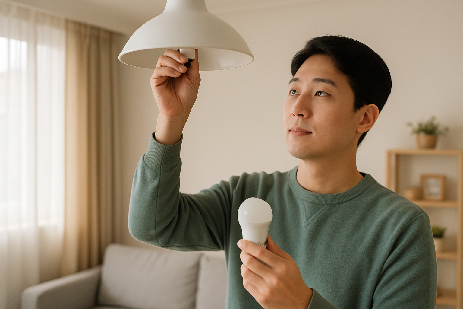 전기요금 절약 방법 - LED 전구로 교체하기