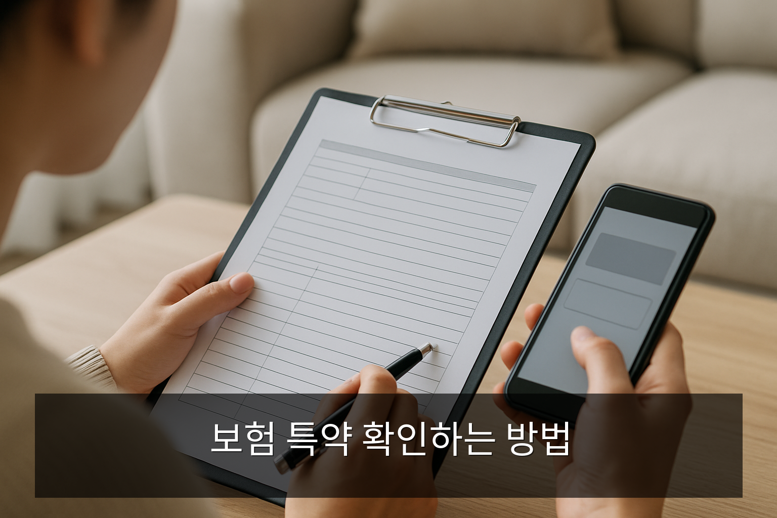 보험 특약 확인하는 방법 - 보험 특약 확인하는 방법