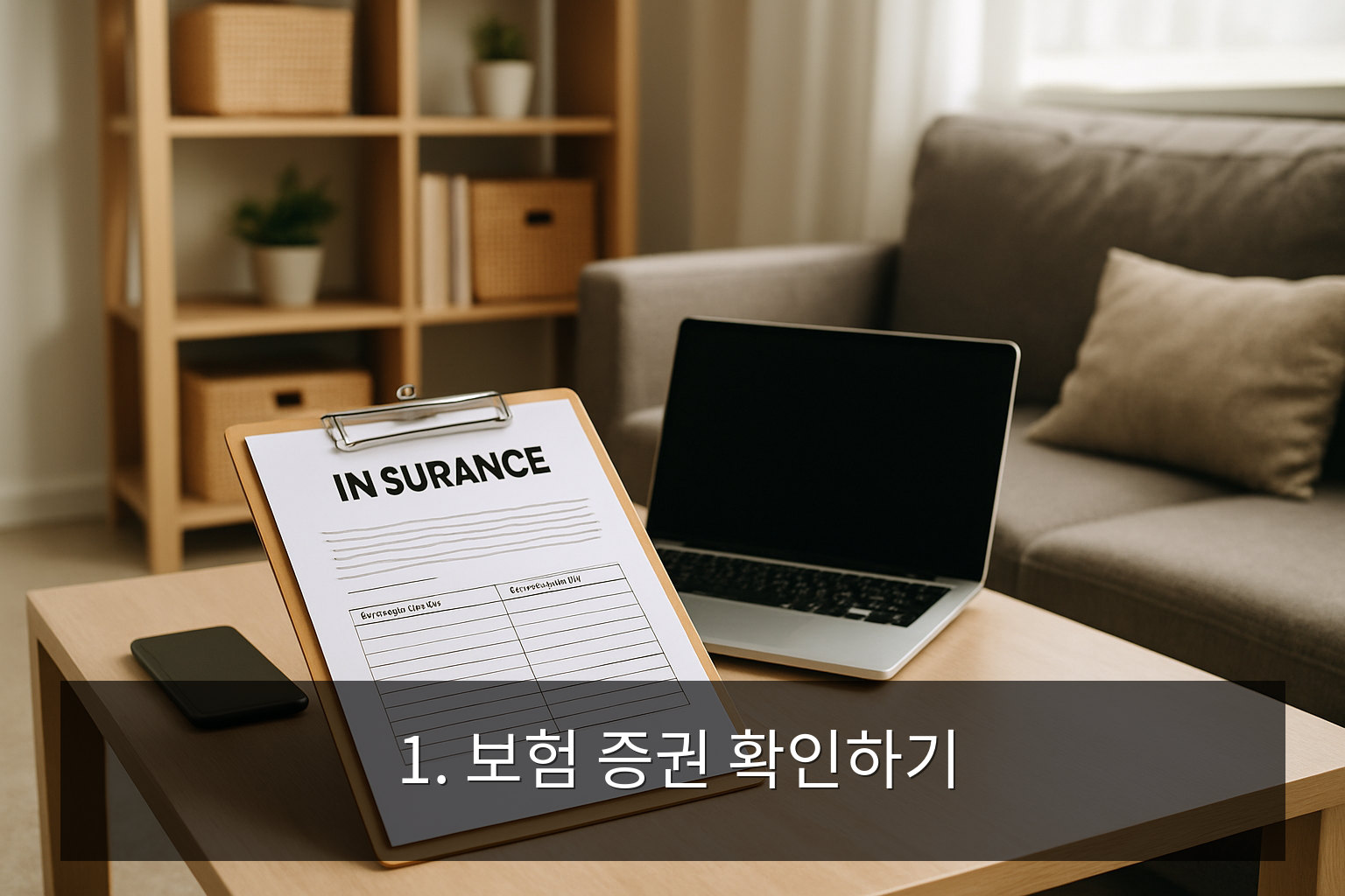 보험 특약 확인하는 방법 - 1. 보험 증권 확인하기
