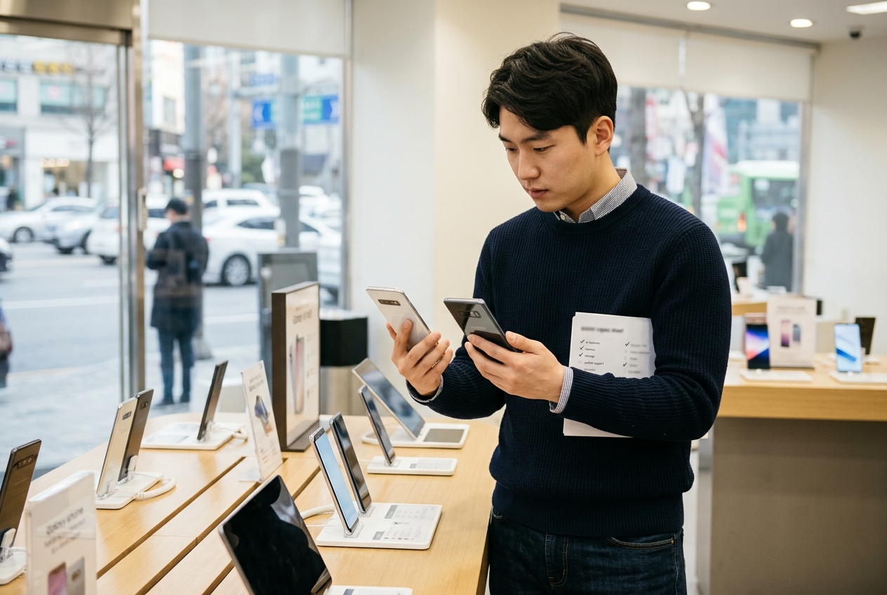 삼성핸드폰 - 본격적인 구매 전, 이것만은 꼭 확인하세요