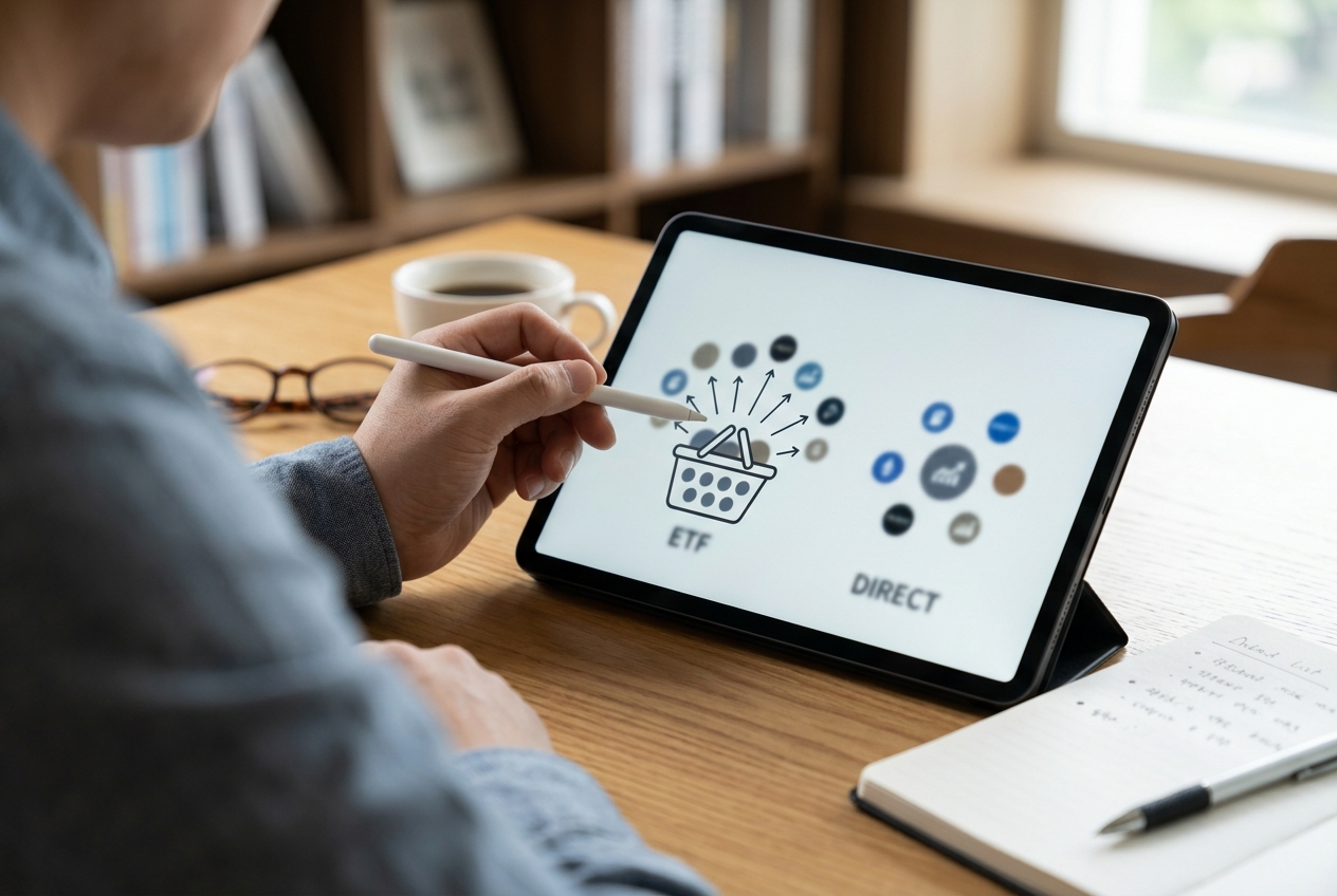 Overseas Stocks - Direct Investment vs. ETF Investment: Which method is right for me?