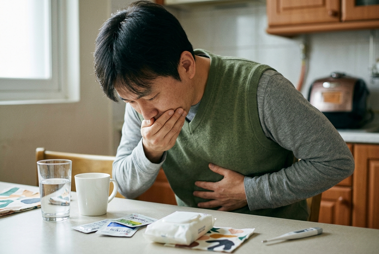 노로바이러스 - 주요 증상과 신체 반응 파악하기