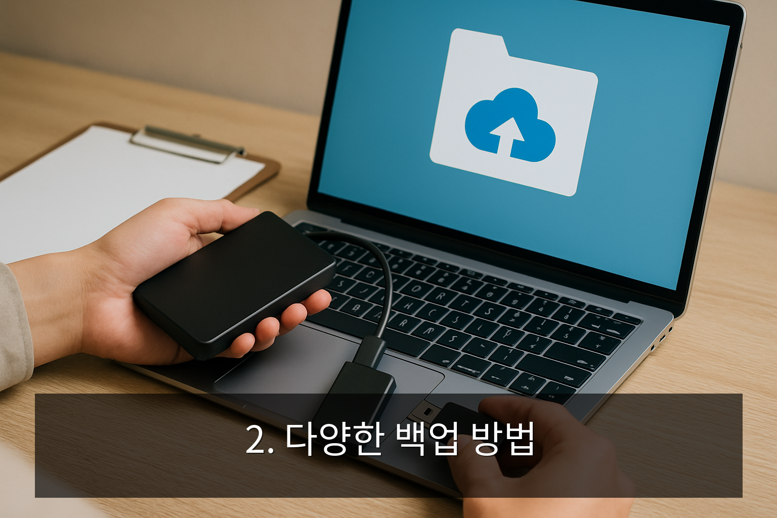 중요한 파일 백업하는 방법 - 2. 다양한 백업 방법