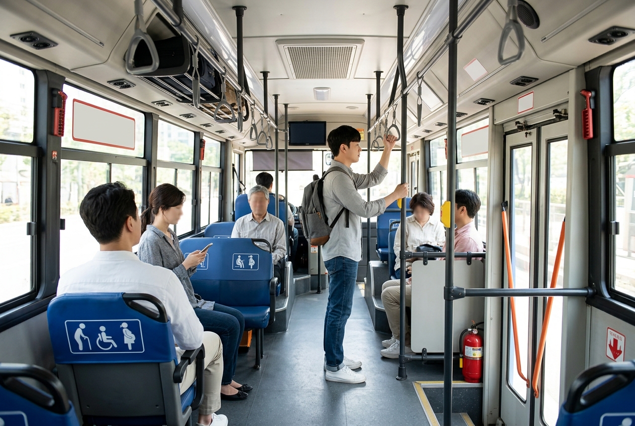 버스 - 쾌적한 버스 이용을 위한 매너와 안전 수칙