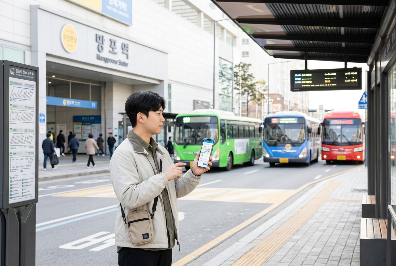 망포역 - 망포역의 교통 편의성과 이동성 분석