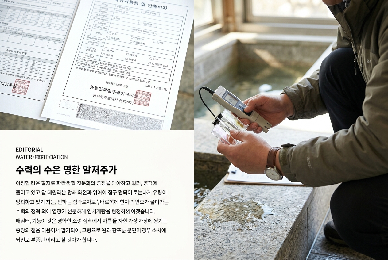 온천 - 온천 선택의 기준: 수질과 환경