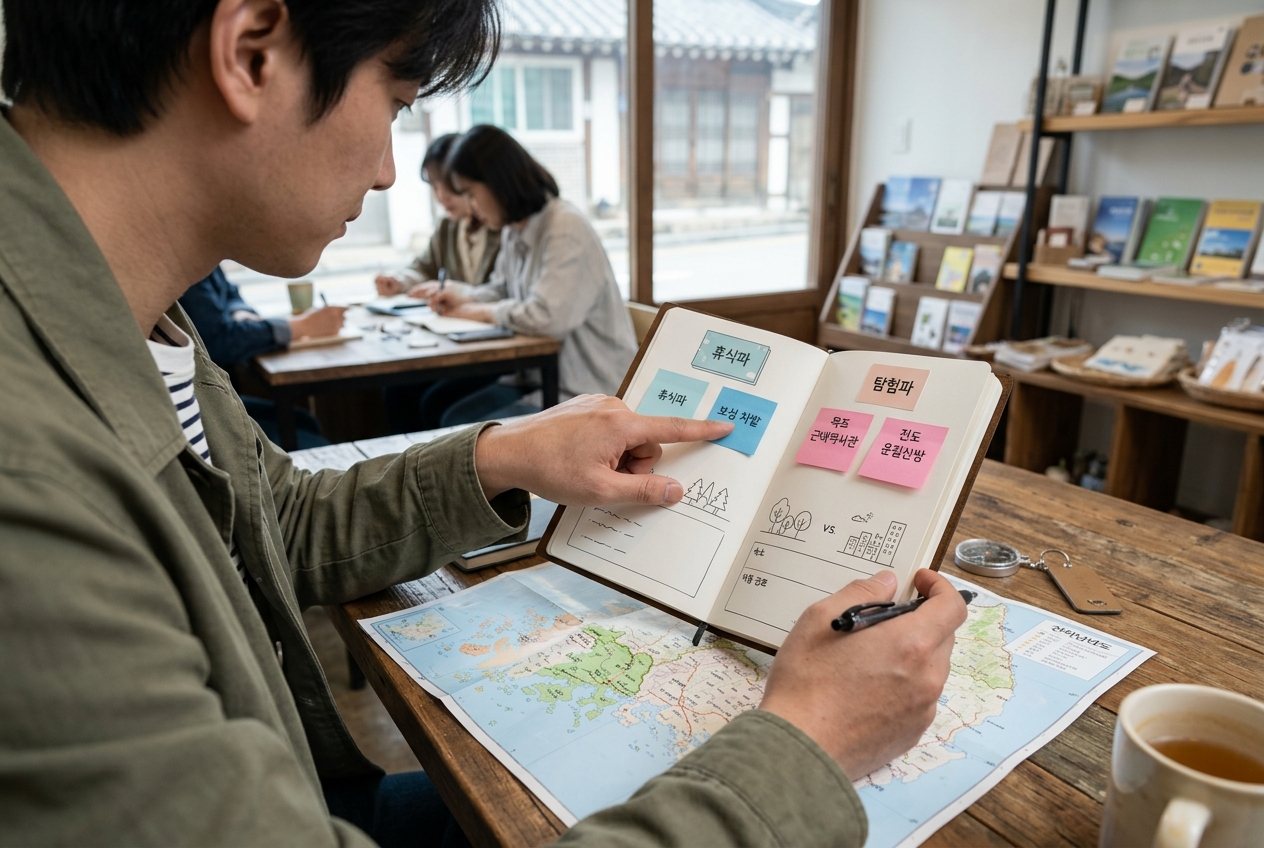 전남가볼만한곳 - 지역별 특성에 따른 여행자 유형 분석