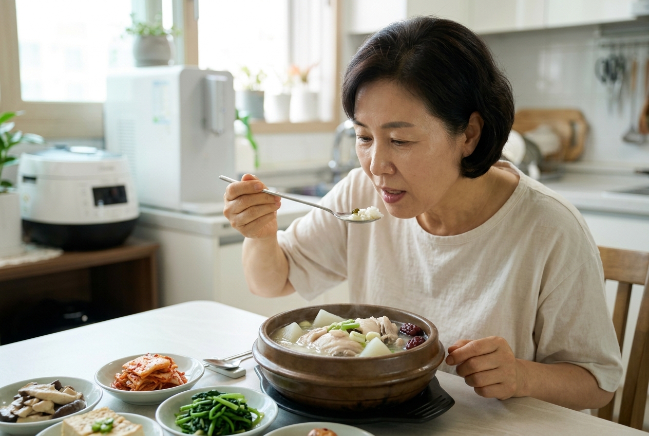 여름보양식 - 1. 체력 저하로 일상생활이 무거울 때: 단백질 중심의 정석 보양