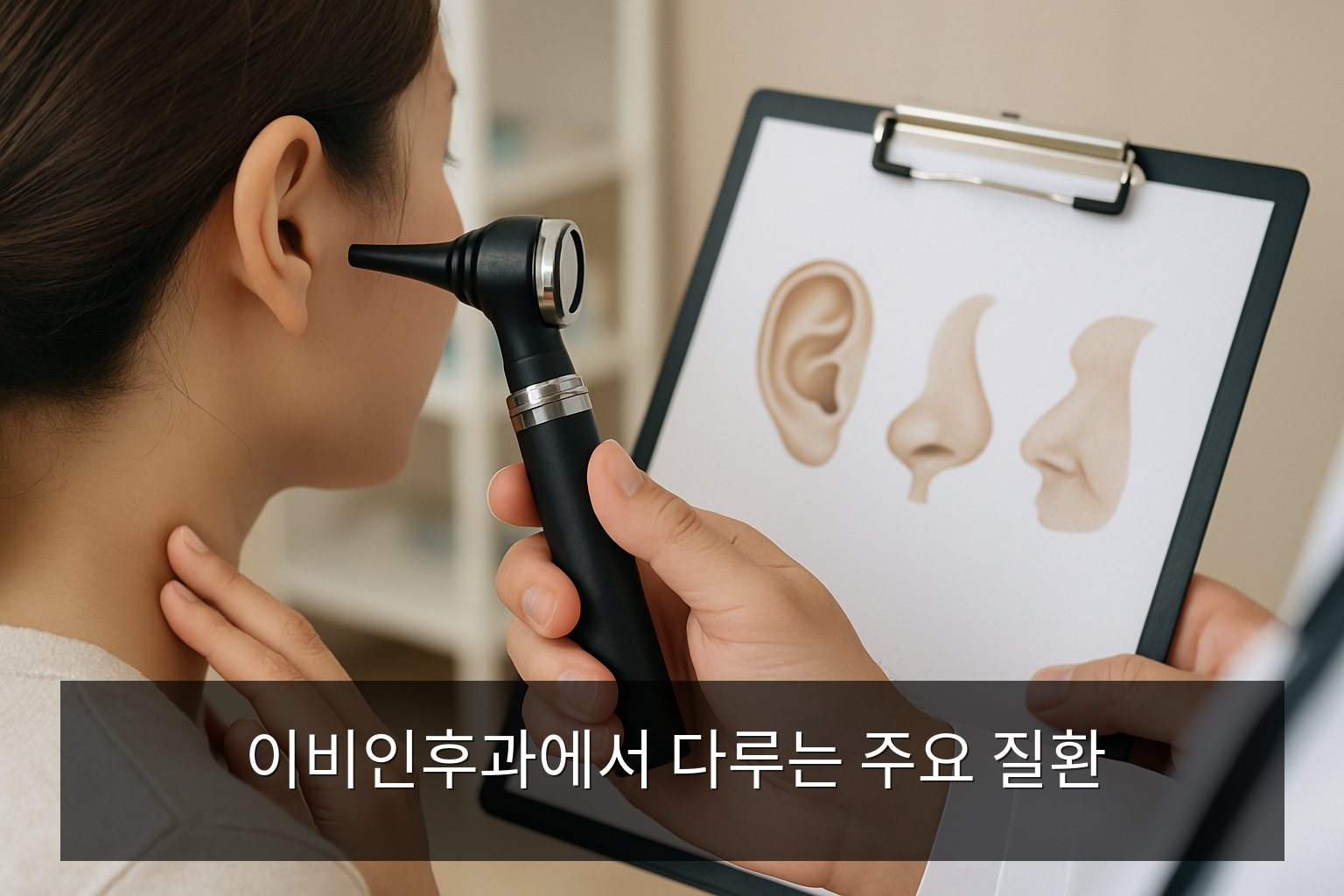 이비인후과 - 이비인후과에서 다루는 주요 질환