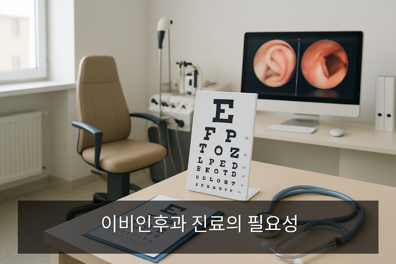 이비인후과 - 이비인후과 진료의 필요성