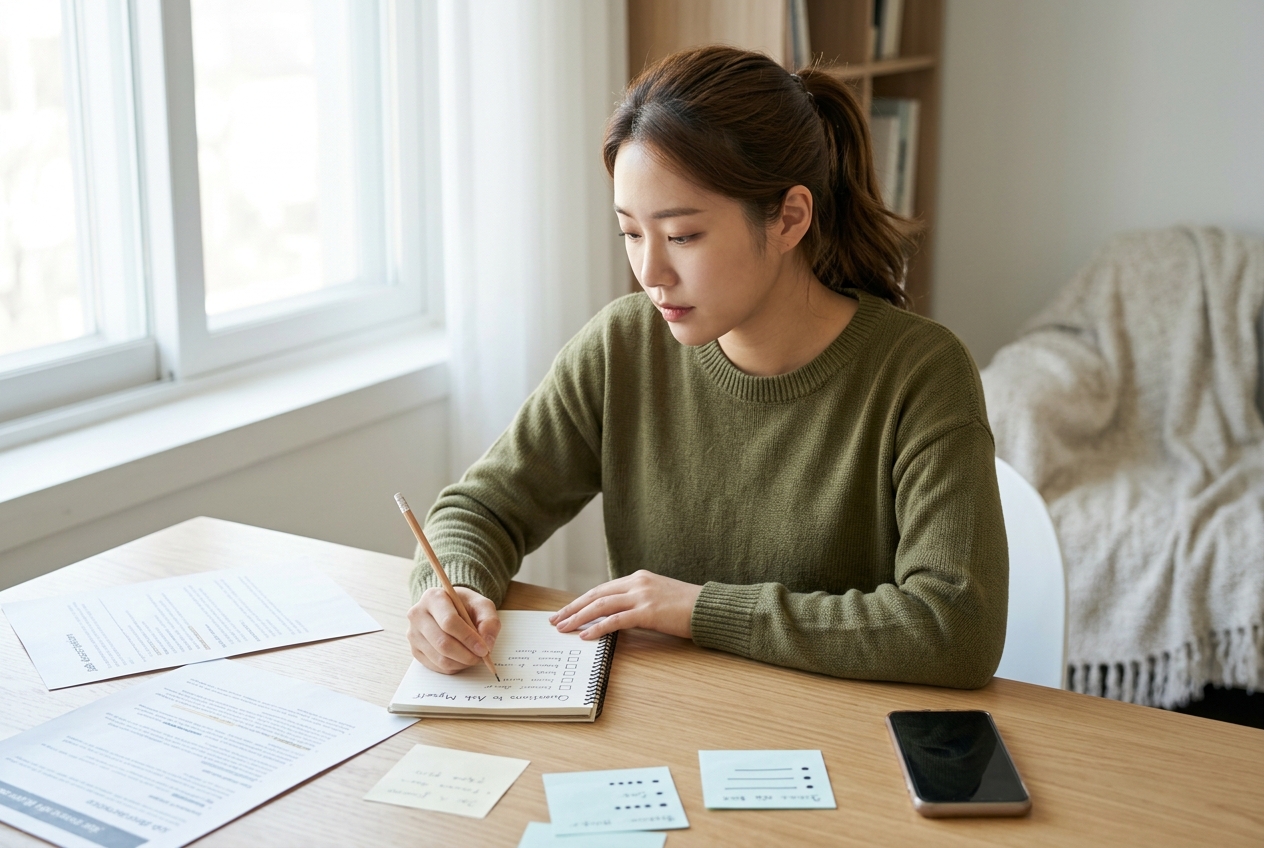 이력서 작성 전 체크리스트 - 이력서 작성 전, 스스로 던져야 할 질문들